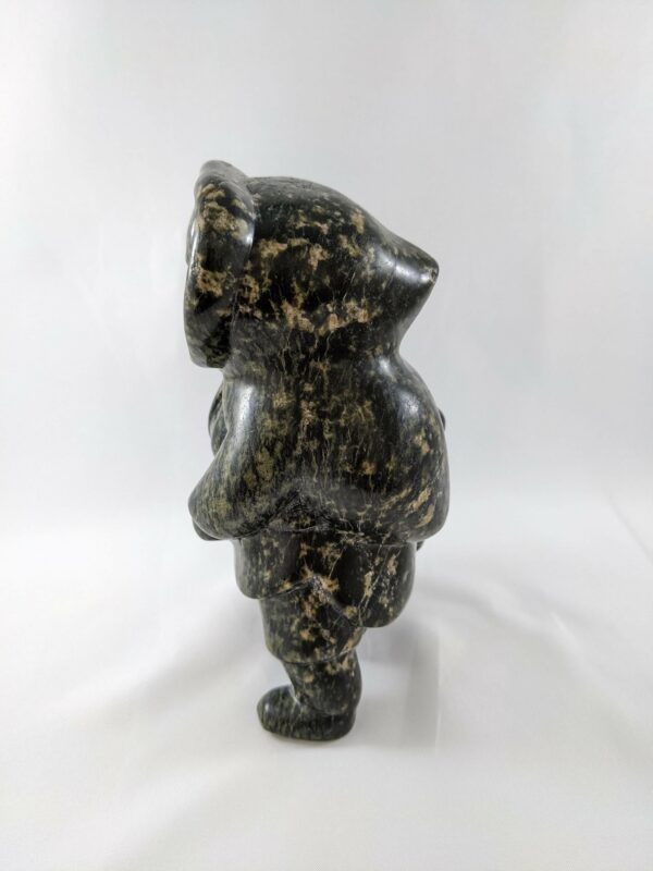 Inuit Soapstone Carving – Mother and Child - Arctic Carvings